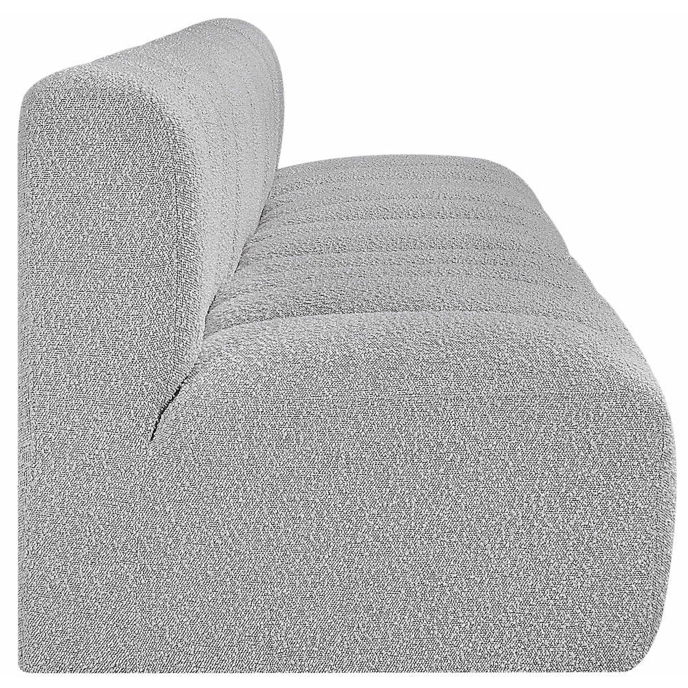 Arc Grey Boucle Fabric Modular Sofa