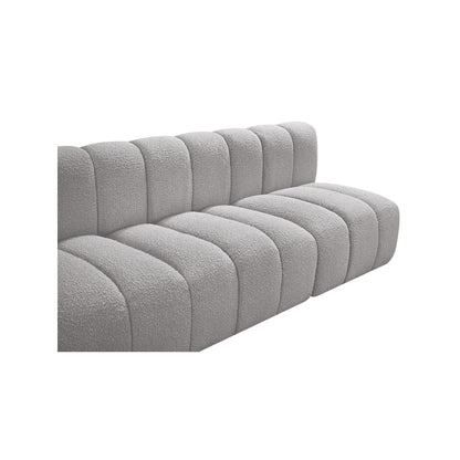 Arc Grey Boucle Fabric Modular Sofa