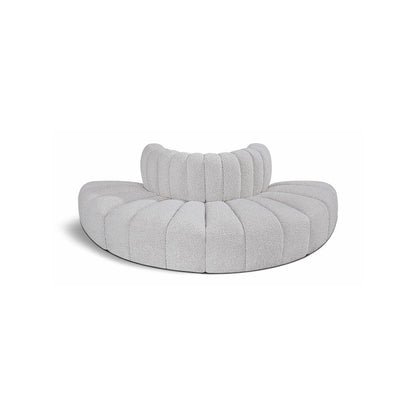 Arc Grey Boucle Fabric Modular Sofa