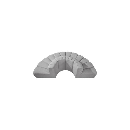 Arc Grey Boucle Fabric Modular Sofa