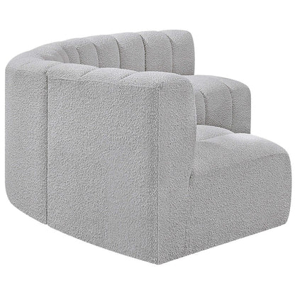 Arc Grey Boucle Fabric Modular Sofa