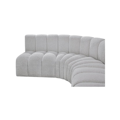 Arc Grey Boucle Fabric Modular Sofa