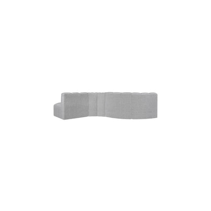 Arc Grey Boucle Fabric Modular Sofa