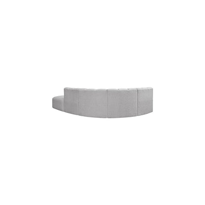 Arc Grey Boucle Fabric Modular Sofa