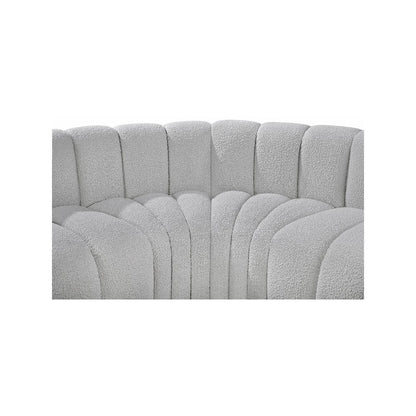 Arc Grey Boucle Fabric Modular Sofa