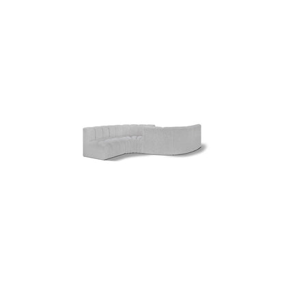 Arc Grey Boucle Fabric Modular Sofa