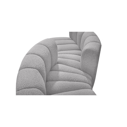 Arc Grey Boucle Fabric Modular Sofa