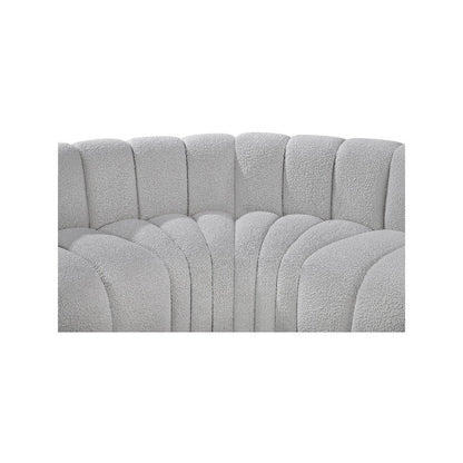 Arc Grey Boucle Fabric Modular Sofa