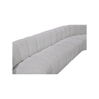 Arc Grey Boucle Fabric Modular Sofa