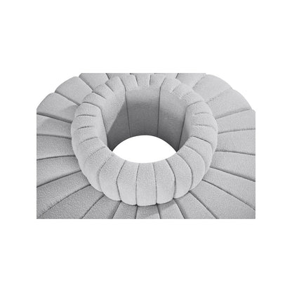 Arc Grey Boucle Fabric Modular Sofa