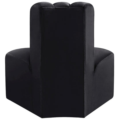 Arc Black Velvet Reverse Corner