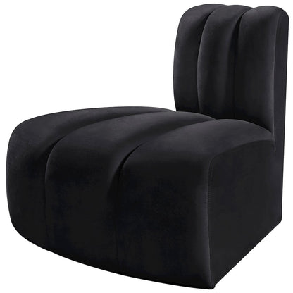 Arc Black Velvet Reverse Corner