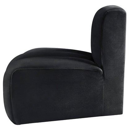 Arc Black Velvet Reverse Corner