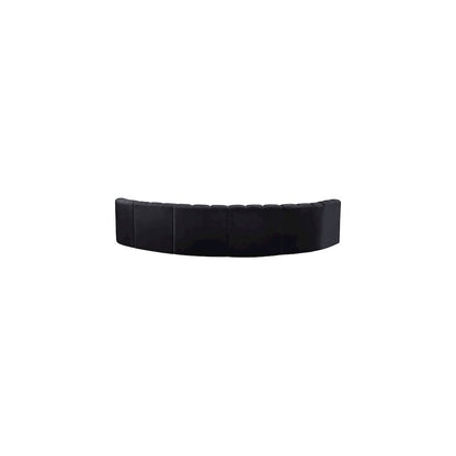 Arc Black Velvet Modular Sofa