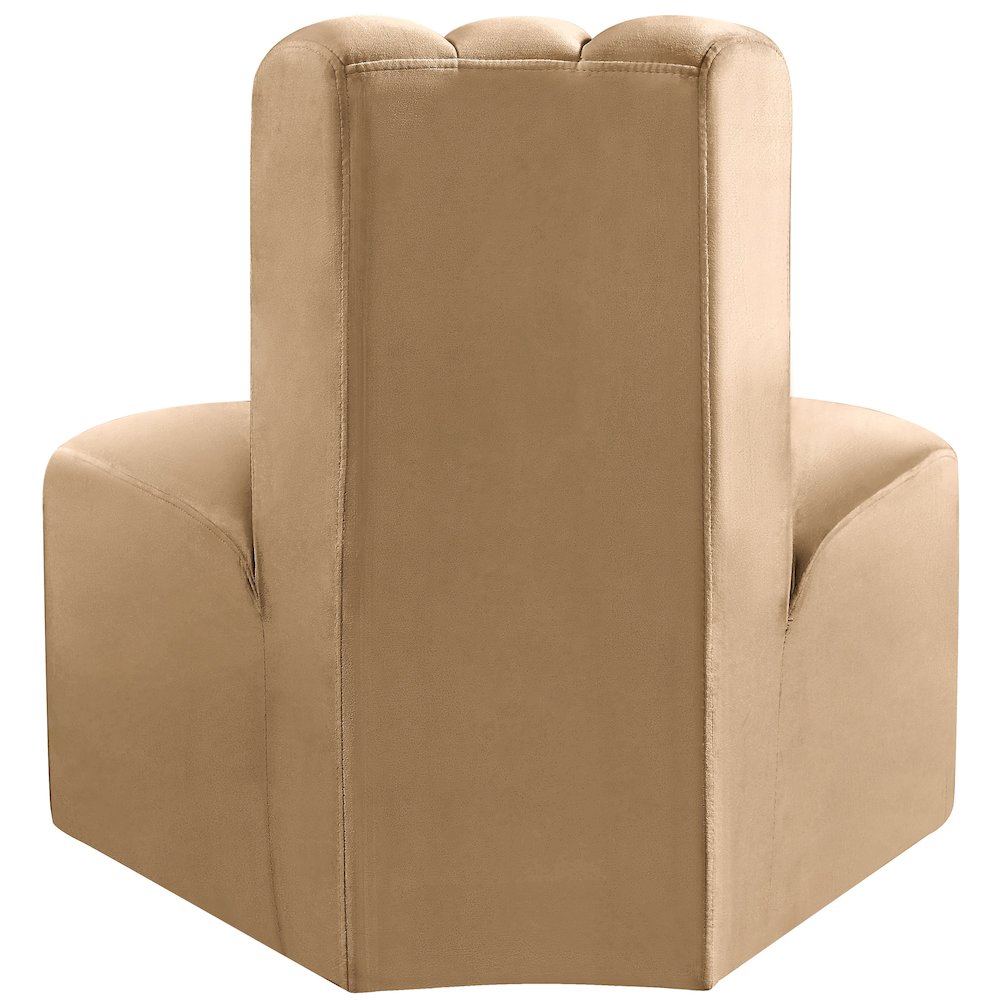 Arc Camel Velvet Reverse Corner
