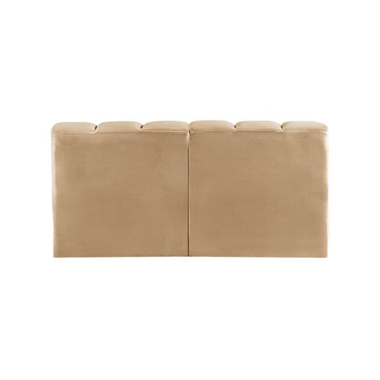 Arc Camel Velvet Modular Sofa