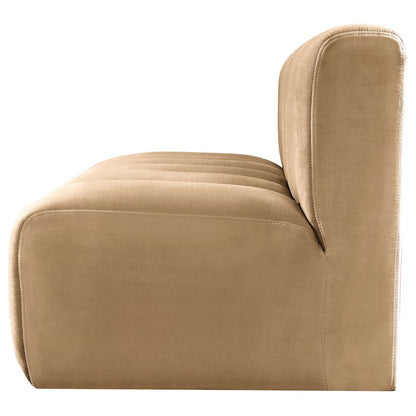 Arc Camel Velvet Modular Sofa