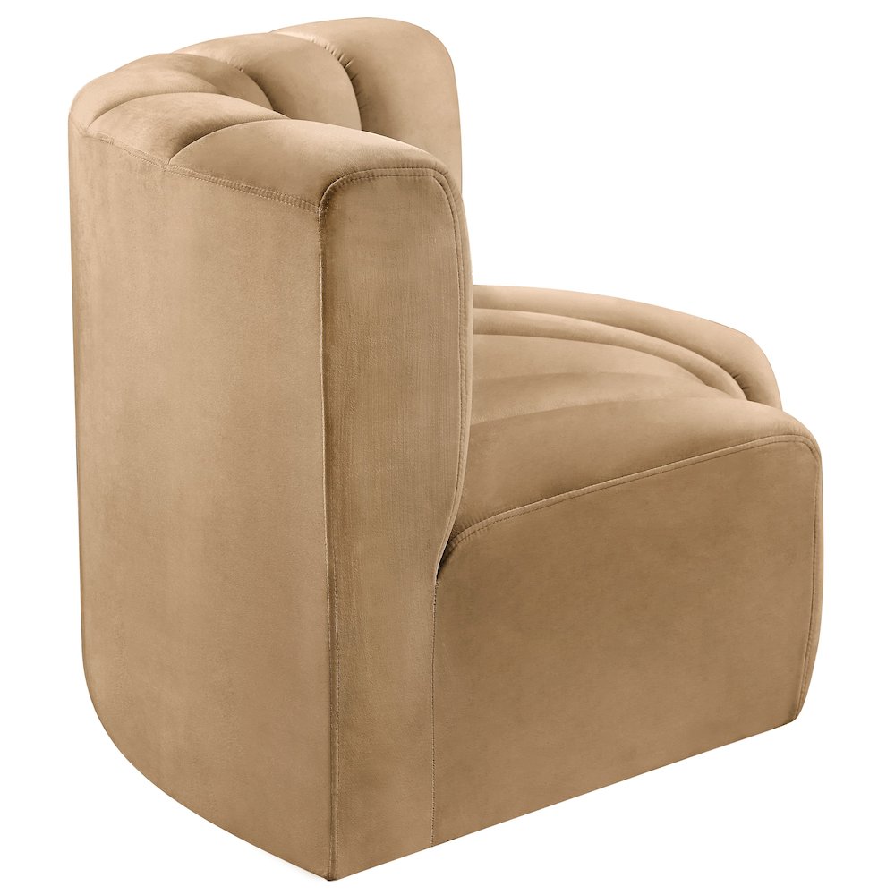 Arc Camel Velvet Modular Sofa