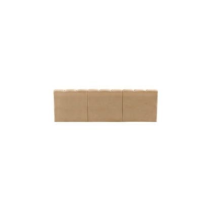 Arc Camel Velvet Modular Sofa