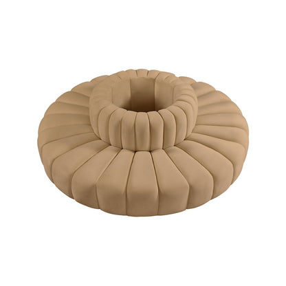 Arc Camel Velvet Modular Sofa