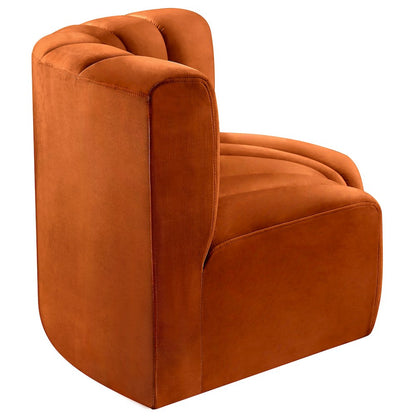 Arc Cognac Velvet Modular Sofa