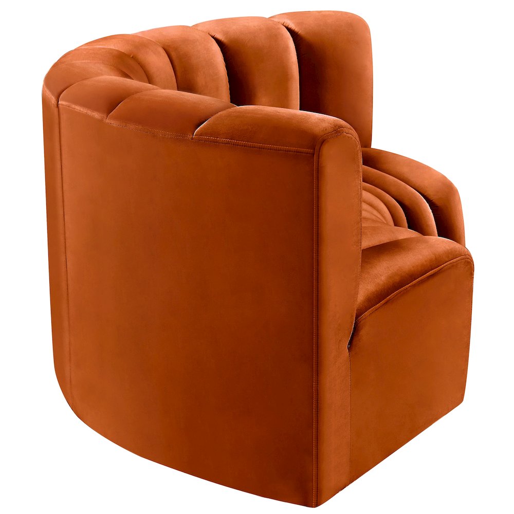 Arc Cognac Velvet Modular Sofa