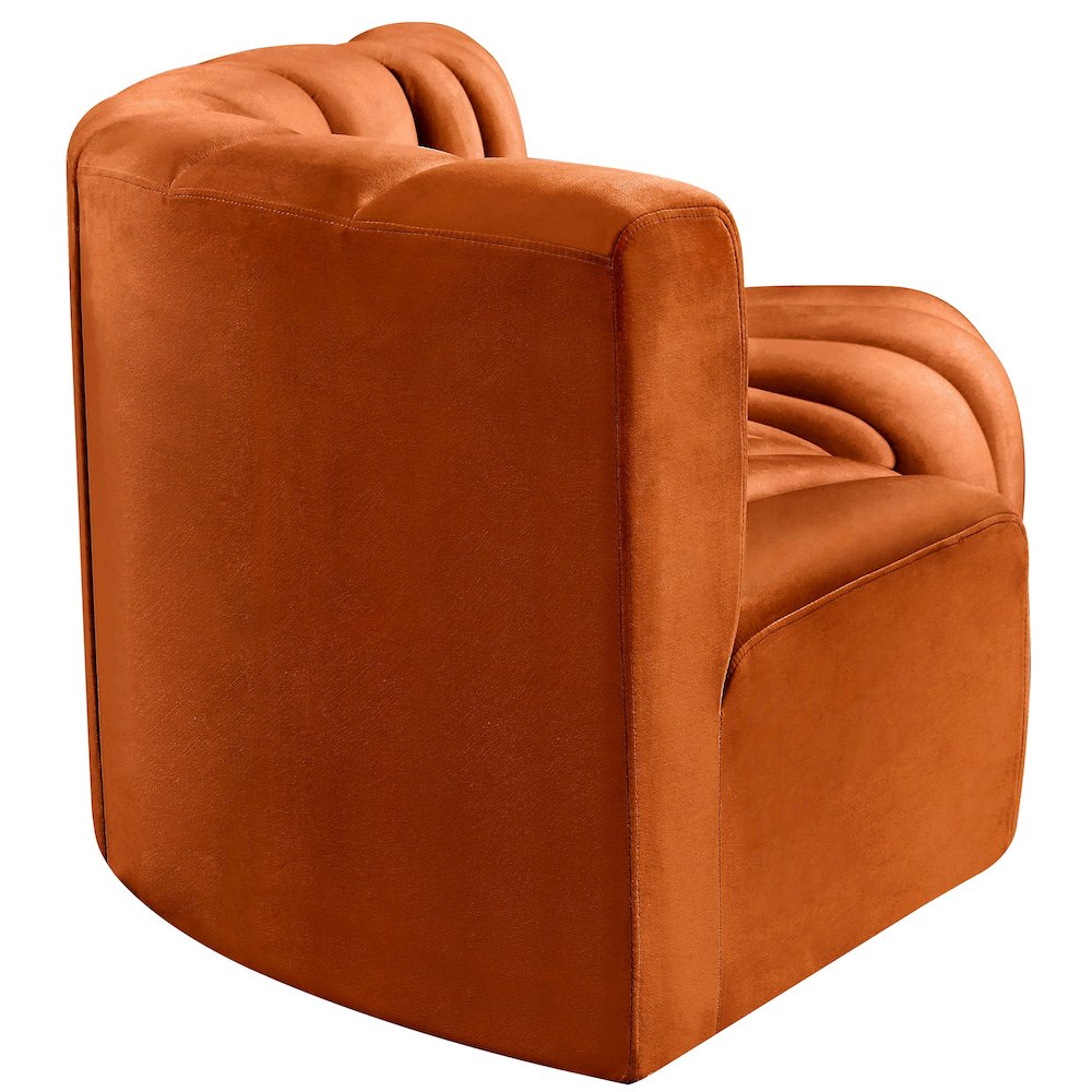 Arc Cognac Velvet Modular Sofa