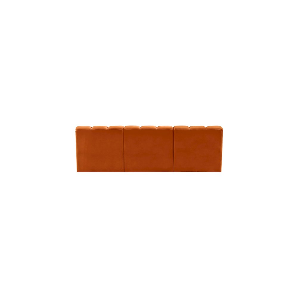 Arc Cognac Velvet Modular Sofa
