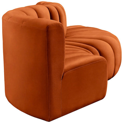 Arc Cognac Velvet Modular Sofa