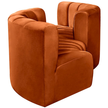 Arc Cognac Velvet Modular Sofa
