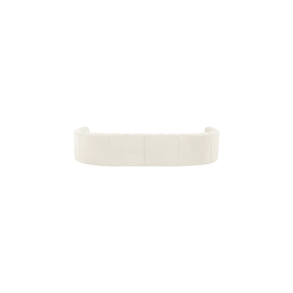 Arc Cream Velvet Modular Sofa