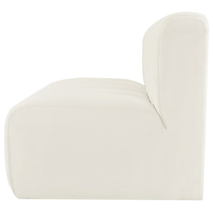 Arc Cream Velvet Modular Sofa