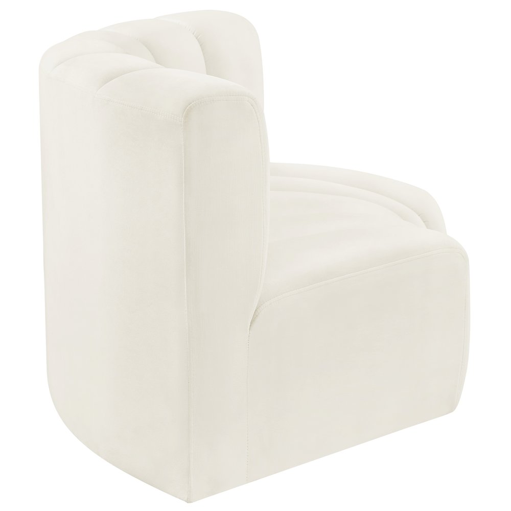 Arc Cream Velvet Modular Sofa