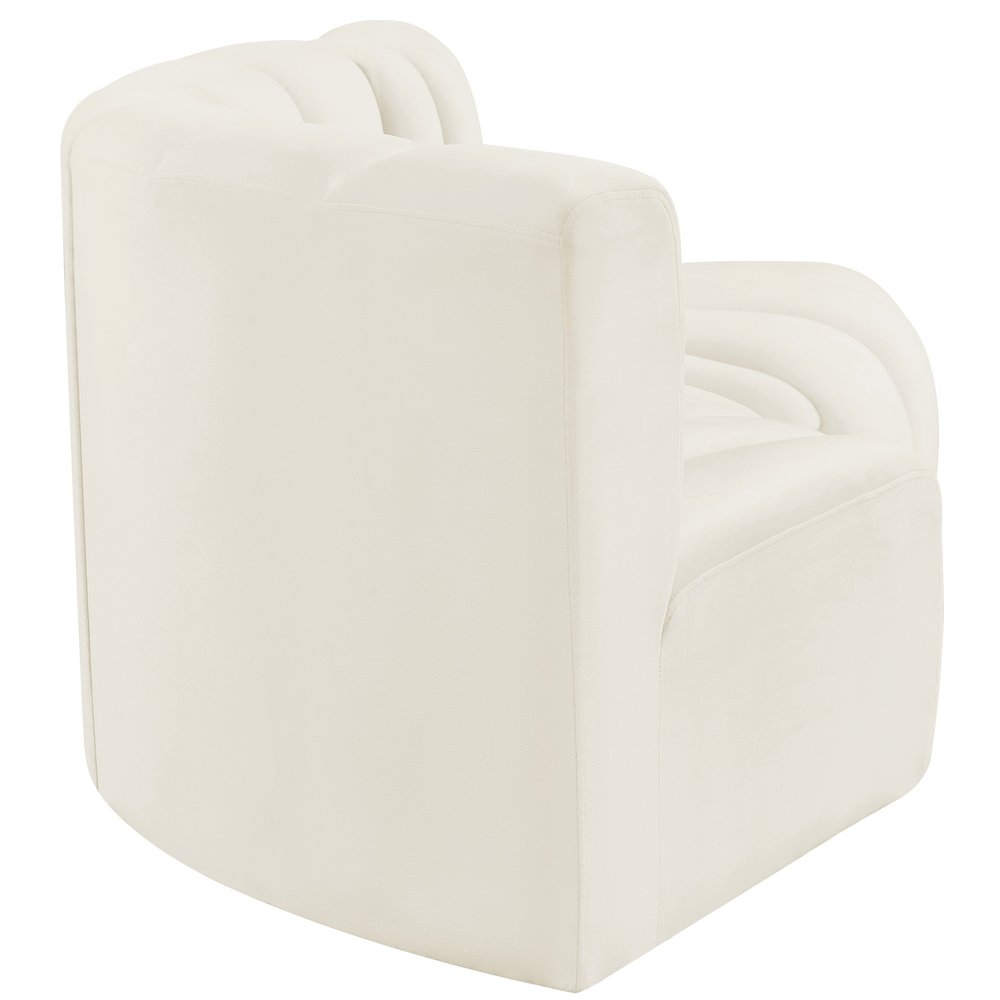 Arc Cream Velvet Modular Sofa
