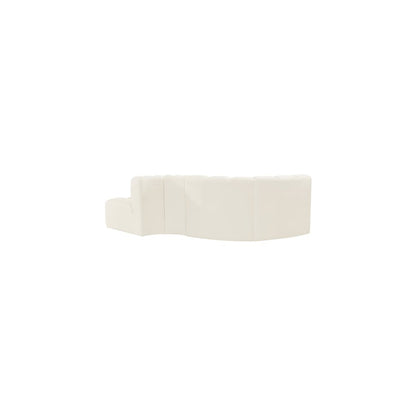 Arc Cream Velvet Modular Sofa