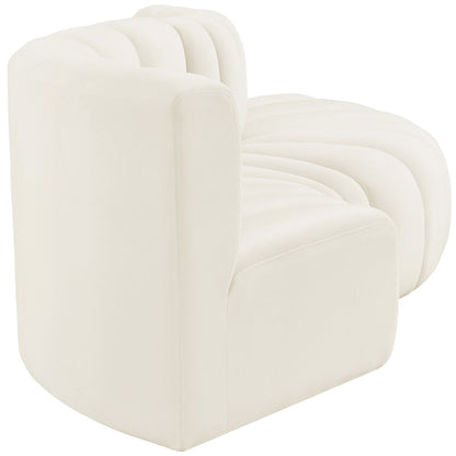 Arc Cream Velvet Modular Sofa