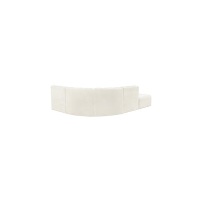 Arc Cream Velvet Modular Sofa
