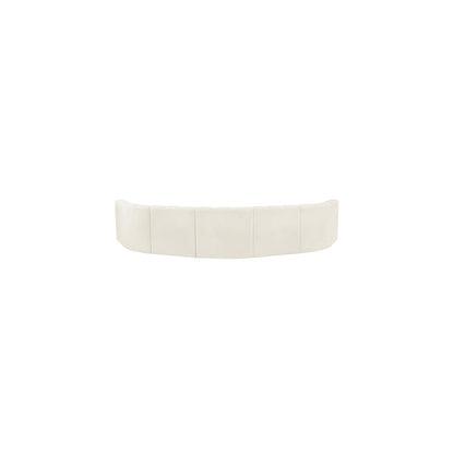 Arc Cream Velvet Modular Sofa