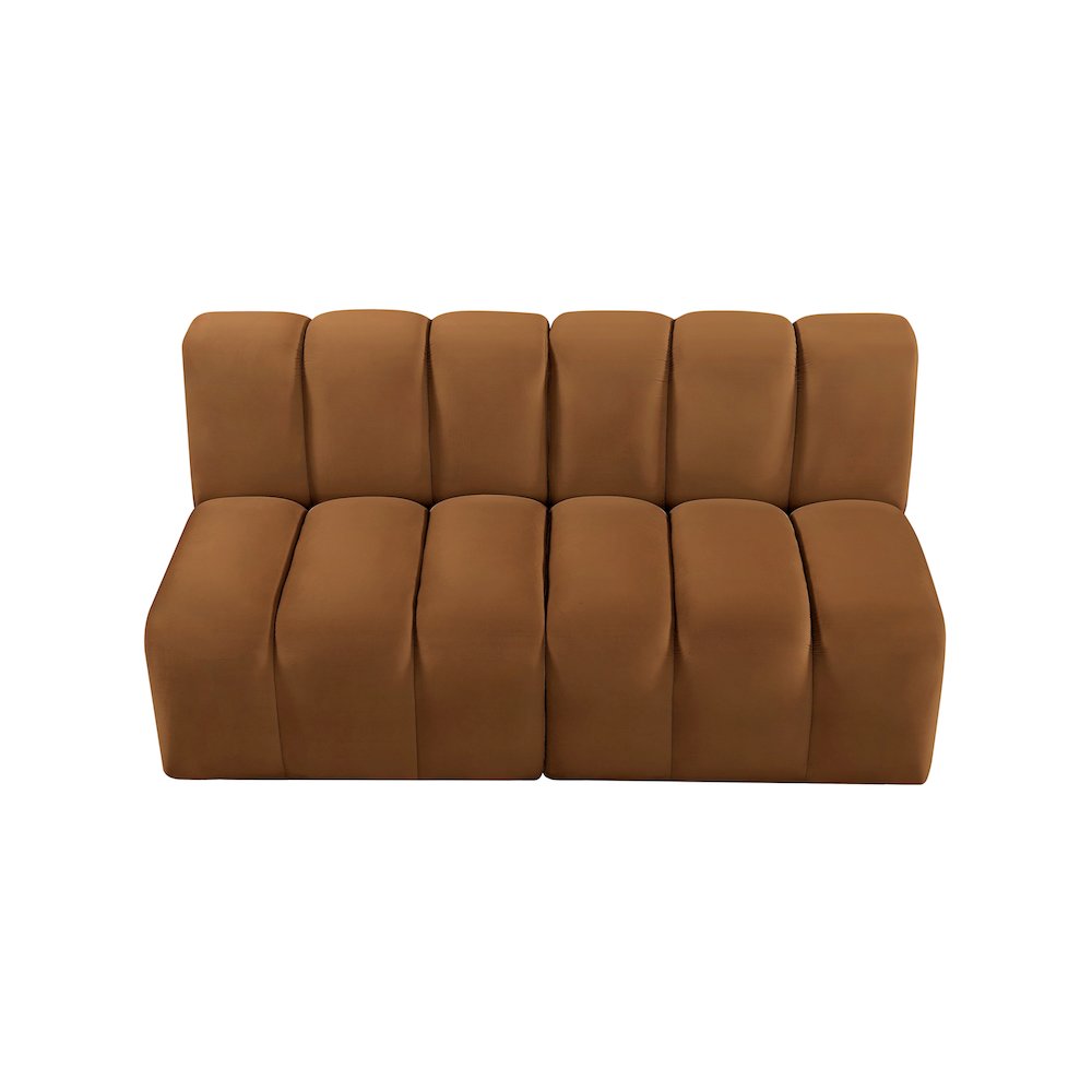 Arc Saddle Velvet Modular Sofa