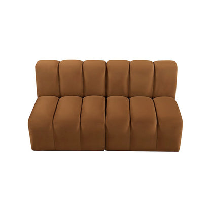 Arc Saddle Velvet Modular Sofa