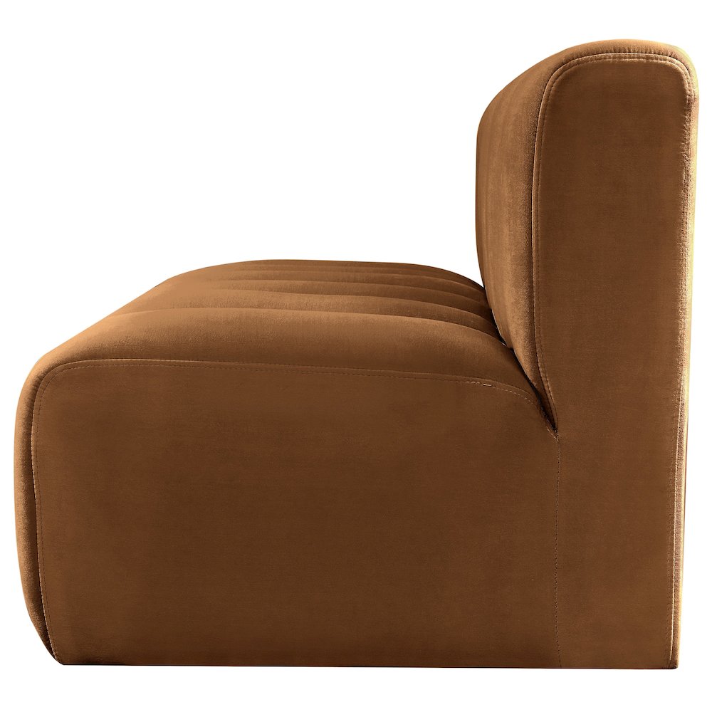 Arc Saddle Velvet Modular Sofa