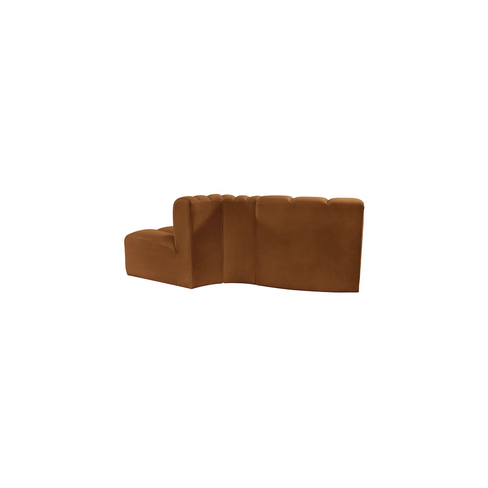 Arc Saddle Velvet Modular Sofa