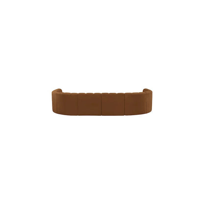 Arc Saddle Velvet Modular Sofa