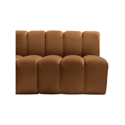 Arc Saddle Velvet Modular Sofa