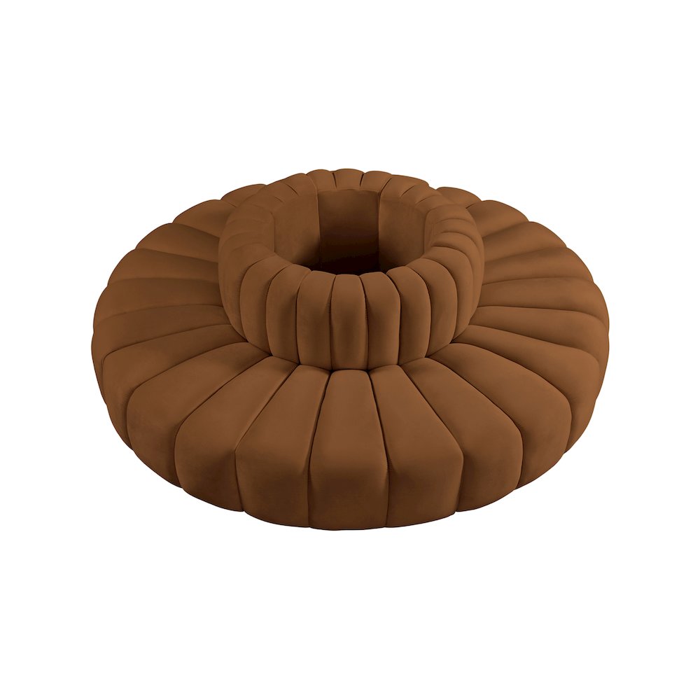 Arc Saddle Velvet Modular Sofa
