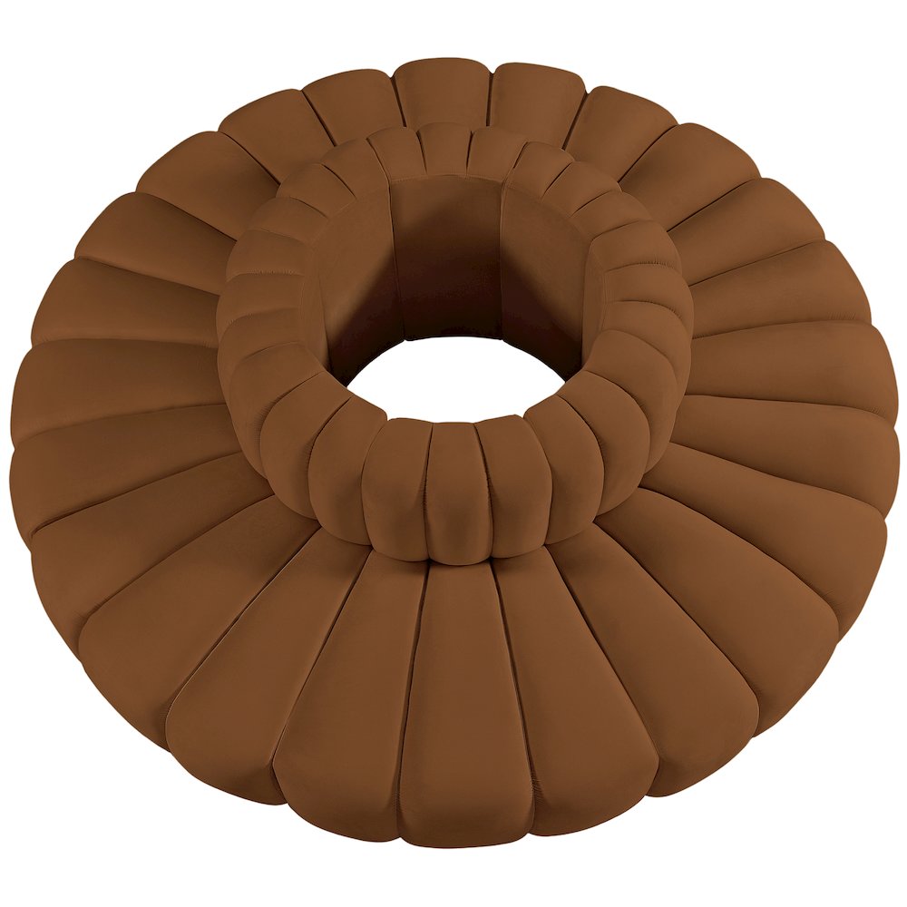 Arc Saddle Velvet Modular Sofa