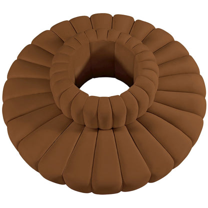 Arc Saddle Velvet Modular Sofa