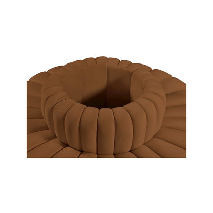 Arc Saddle Velvet Modular Sofa