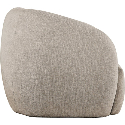 Elowen Beige Fabric Upholstered Chair