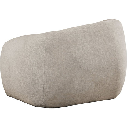 Elowen Beige Fabric Upholstered Chair
